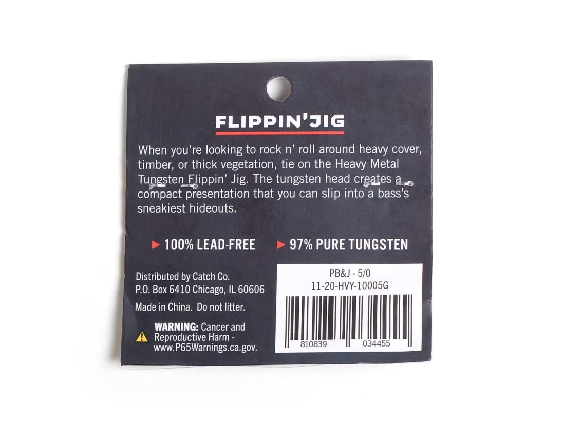 Heavy Metal Tungsten Flippin Jig 2 Heavy Metal Tungsten Flippin Jig - Image 2