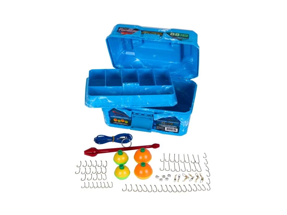 Flambeau Outdoors Big Mouth Tackle Box Kit 1 Flambeau Outdoors Big Mouth Tackle Box Kit