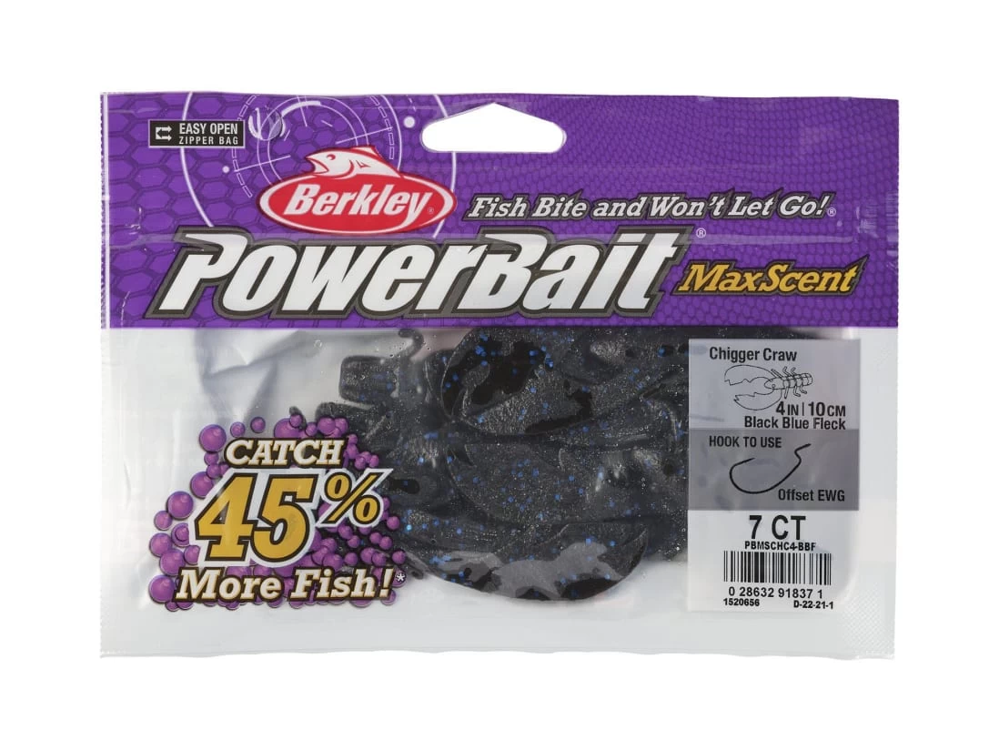 Berkley Powerbait MaxScent Chigger Craw 3 Berkley Powerbait MaxScent Chigger Craw - Image 3