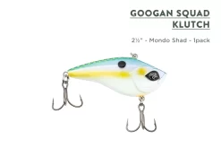 Googan Squad Klutch Savings Bundle -Fishing Products Store googansquad klutch savingsbundle monodshad