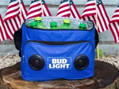 Bud Light Bluetooth Speaker Cooler Bag -Fishing Products Store lifestyle budlight coolerspeaker 1