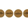 Magic Pine Outfitters Freshwater Fish Series Coasters - 4pack